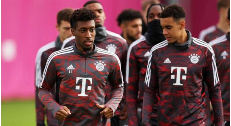Boost for France as Coman returns to Bayern training
