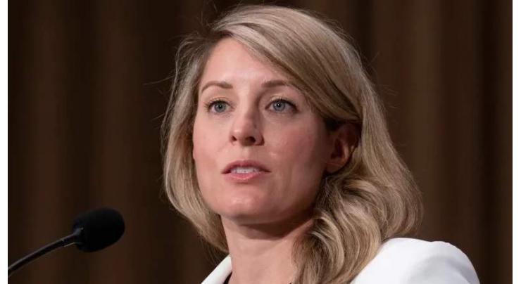 Canada Foreign Minister Joly Says Reaffirmed to Kuleba Ottawa's Continued Support for Kiev