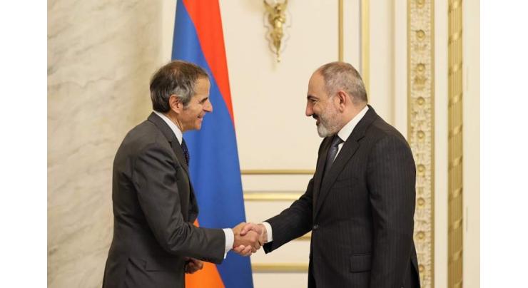 IAEA Head Grossi Visiting Armenia to Discuss Nuclear Safety With Prime Minister