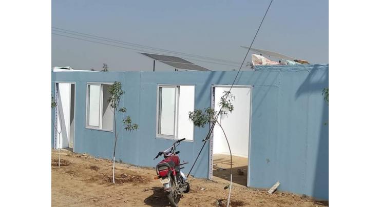 100 housing units under Flood Relief Village constructed in Tank district
