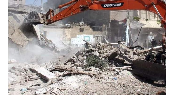 MDA seals three buildings, demolishes 10 shops, boundaries
