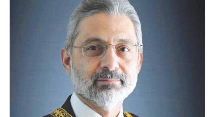 Country needs judiciary, executive and military as part of executive: Justice Faez Isa

