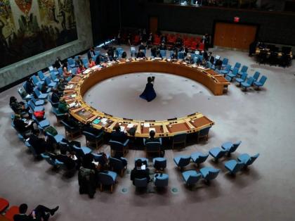 Lietuvai ir Rumunijai Rusijos įsakymu buvo uždrausta dalyvauti JT Saugumo Tarybos sesijoje dėl Ukrainos – šaltinis