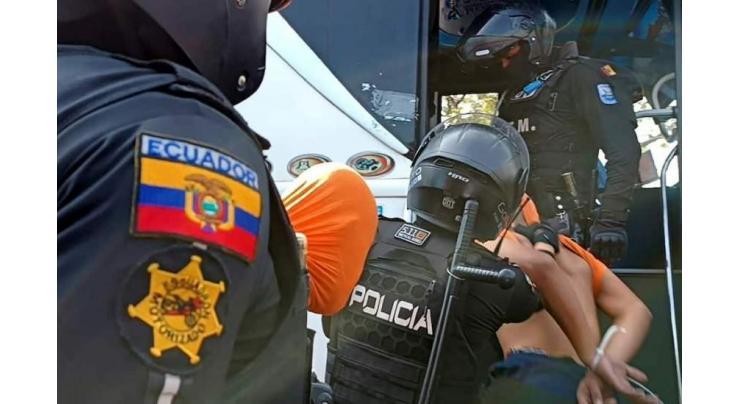 Police killed, guards held in gang violence-stricken Ecuador
