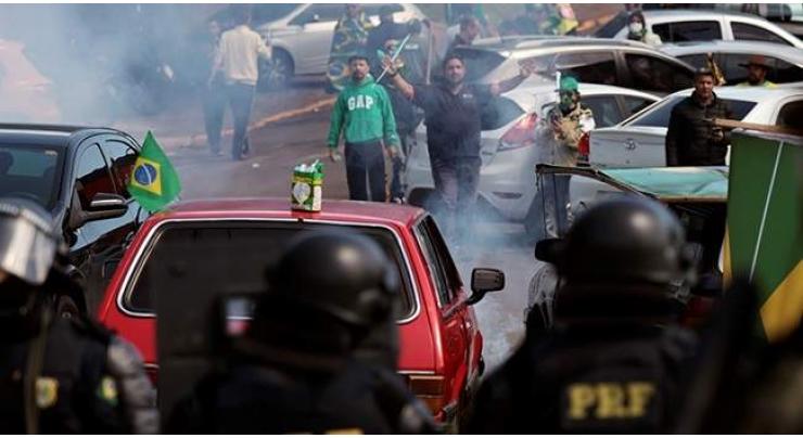 Brazil protests mount as Bolsonaro mum on election loss

