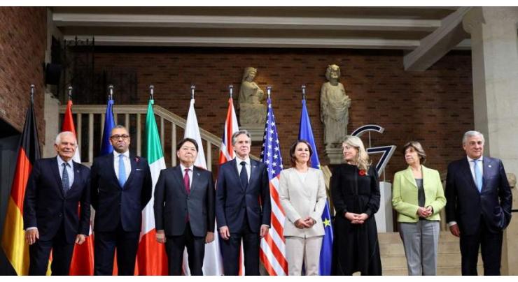 G7 Countries Intend to Develop 'Constructive Cooperation' With China