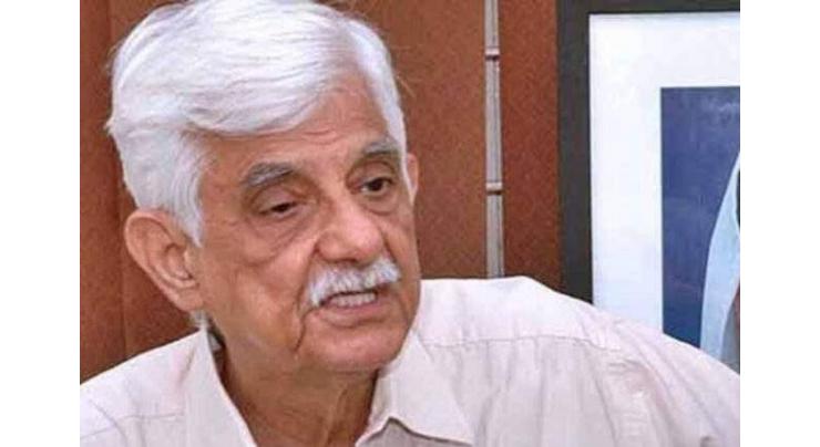 Writers duty-bound to feel pain of society and convey it to the people: Senator Taj Haider
