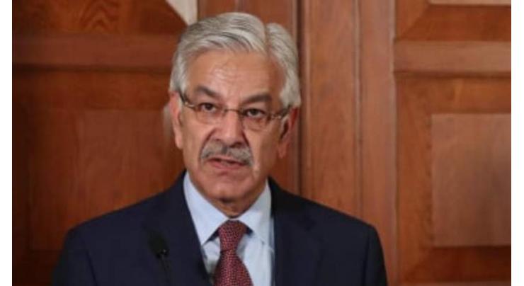"No discussion between PM Shehbaz, Nawaz sharif on appointment of next army chief," says Khawaja Asif