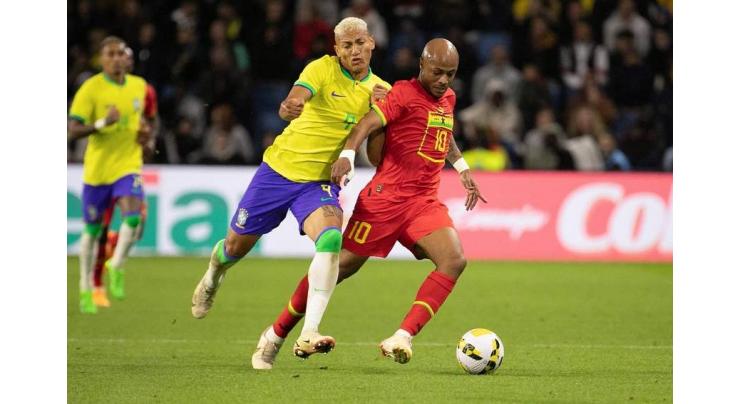 Ayew brothers lead Ghana into World Cup
