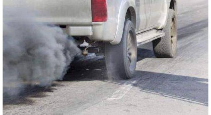 46 vehicles fined, 2 impounded on causing environment pollution
