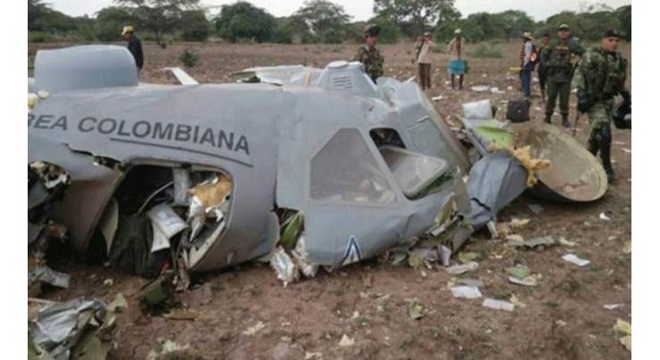 Eight killed in Colombia plane crash
