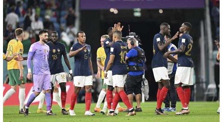 France v Denmark World Cup starting line-ups
