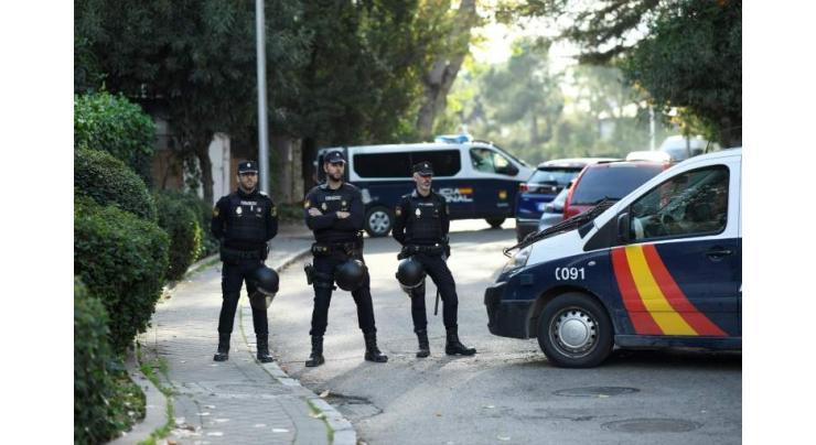Ukraine embassy employee in Madrid 'lightly' injured by letter bomb
