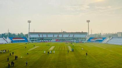 RWMC ensuring the cleanliness of Cricket stadium
