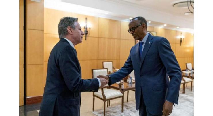 Blinken, Rwandan President Discuss Situation in Democratic Republic of Congo - State Dept.