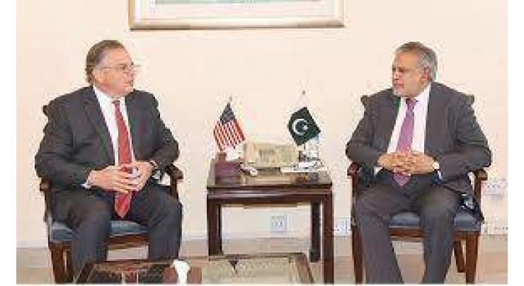 US Ambassador Donald Blome calls on Ishaq Dar
