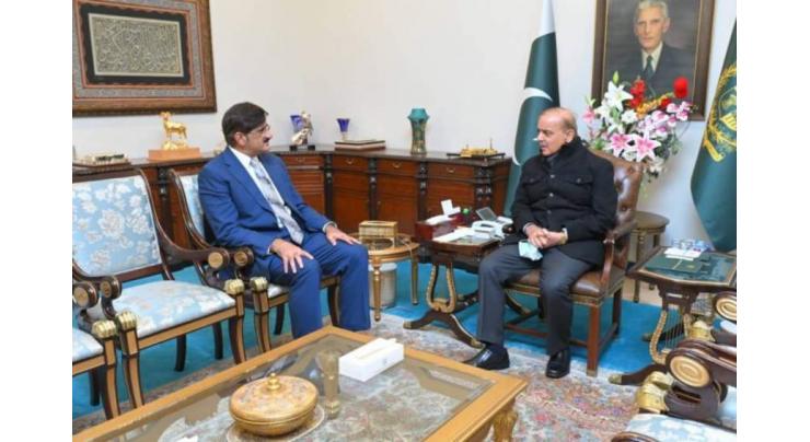 PM, Sindh CM agree to further strengthen liaison for public welfare, development
