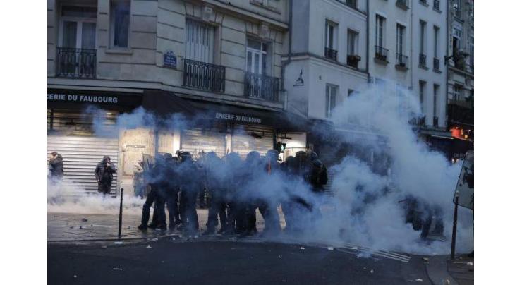 French Police Use Tear Gas as Clashes Erupt at New Kurdish Rally in Paris