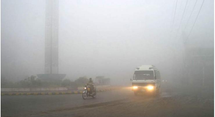 Dense fog to occur in plain areas of Punjab, KP, upper Sindh
