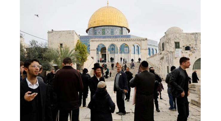 Palestine condemns far-right Israeli minister's visit to Jerusalem's Al-Aqsa complex
