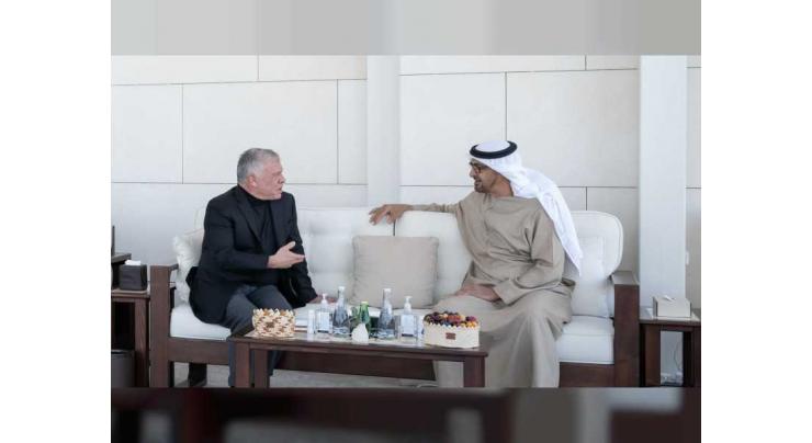 UAE President, King of Jordan discuss fraternal ties