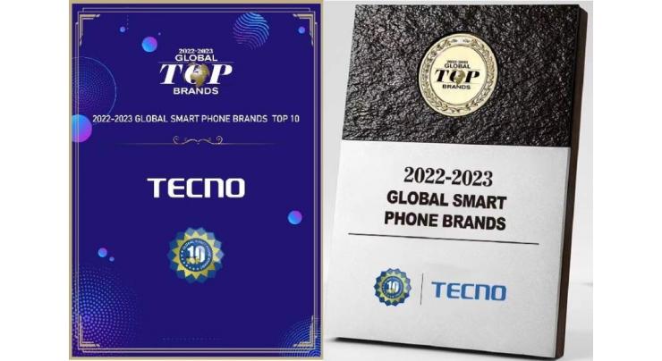 TECNO Acknowledged as Global Top Brand by CES 2022-2023
