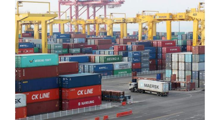 S.Korea's export falls in 1st 15 days of January

