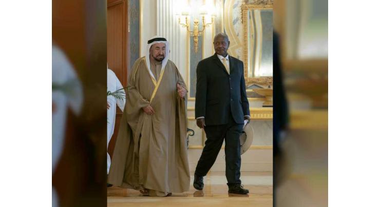 Sharjah Ruler receives President of Uganda