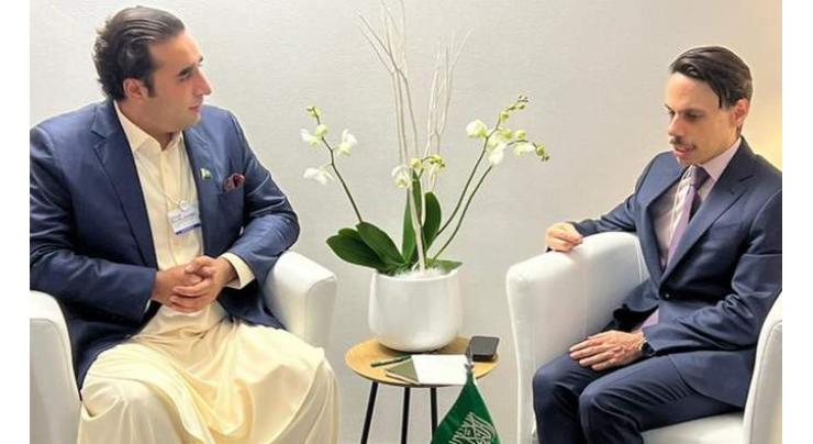 Foreign Minister Bilawal Bhutto Zardari, Prince Faisal reaffirm deep-rooted Pak-Saudi fraternal ties
