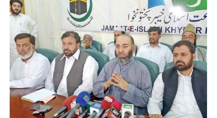 JI terms PTI government as worst flop in history of KP
