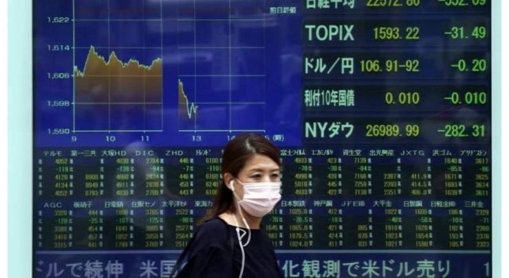Stocks bounce, yen slides tracking inflation fallout

