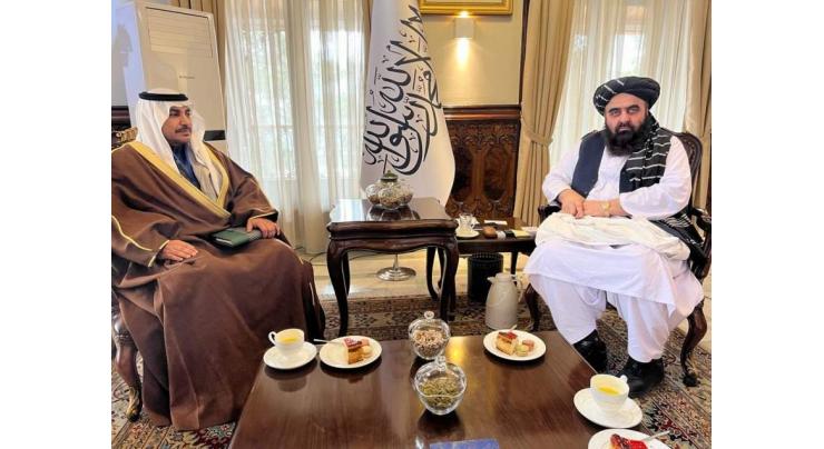 Director of OIC Office in Kabul Meets Foreign Minister of the De Facto Government in Afghanistan 