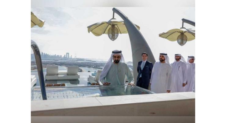 Mohammed bin Rashid visits Atlantis The Royal