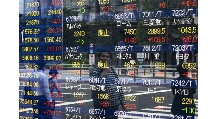 Asian markets mixed in holiday-hit trade
