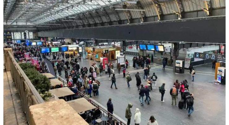 Busy Paris rail station shut after arsonists wreck cables
