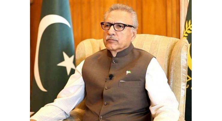 President Dr Arif Alvi for user-friendly insurance to protect farmers from crop losses
