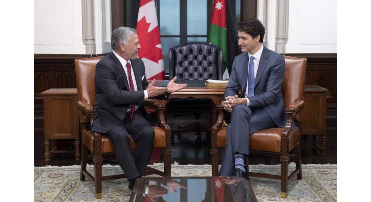 Jordan King Abdullah II to Visit Canada on January 26-27 - Prime Minister Office