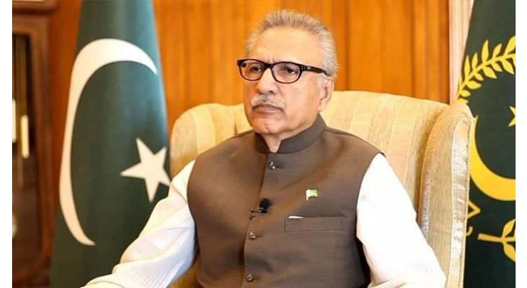 Nothing can justify postponement of elections: President Dr Arif Alvi