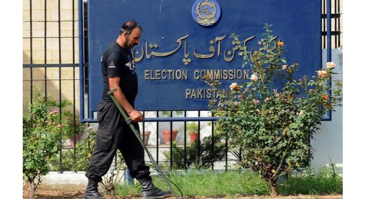 The Election Commission of Pakistan (ECP) announces by-election on 8 NA vacant seats of KP
