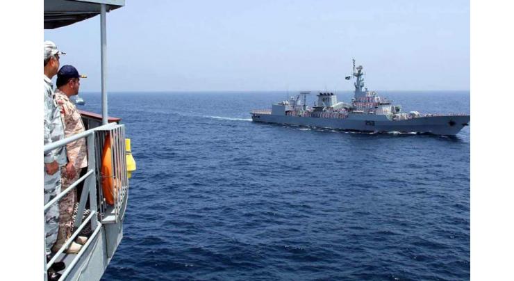 Pakistan Navy ships visit Oman, Iran during overseas deployment
