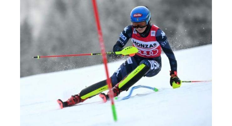 Shiffrin one away from Stenmark's all-time record after Czech win

