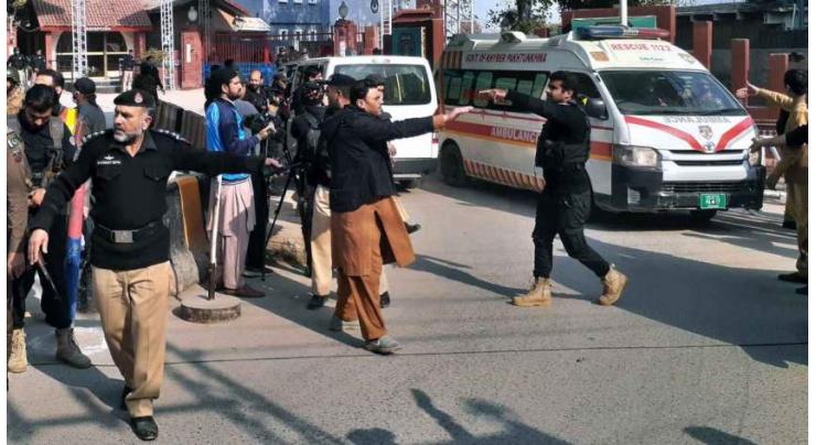 Lady Reading Hospital receives 100 dead bodies of Peshawar mosque blast
