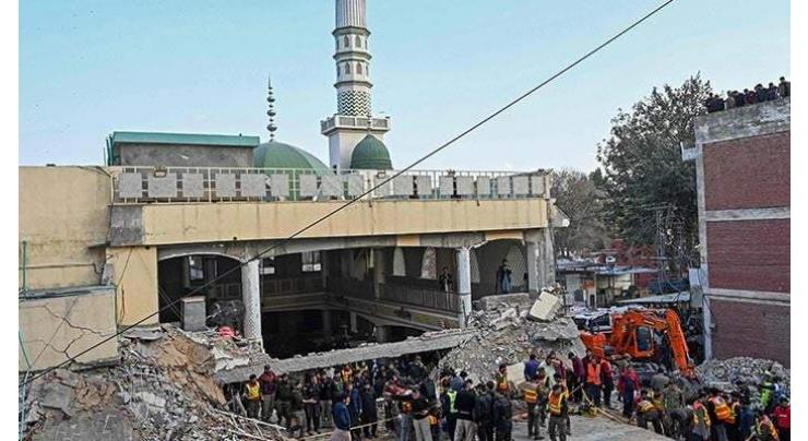KP observes day of mourning as mosque bombing death toll mounts to 95 with 221 injured
