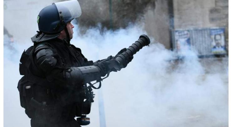 French Police Fires Tear Gas Against Participants of Protest Against Pension Reform
