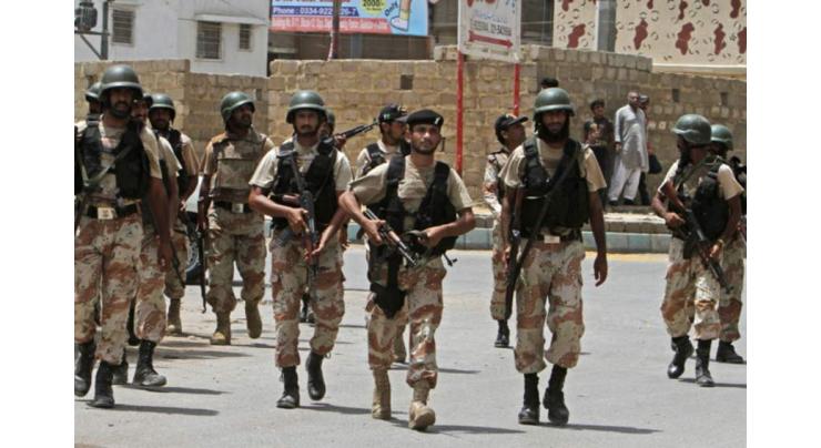64 held in combing operation by Rangers, police
