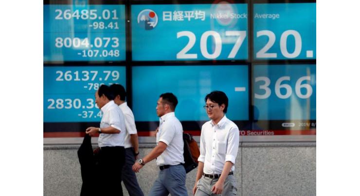 Most Asian markets rebound from losses after Wall St rally
