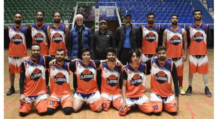 Islamabad won Inter-Divisional Basketball Championship
