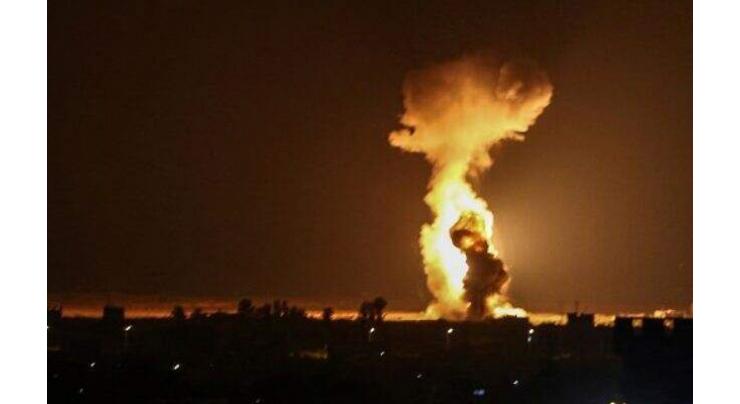 Israeli air strikes hit Gaza Strip
