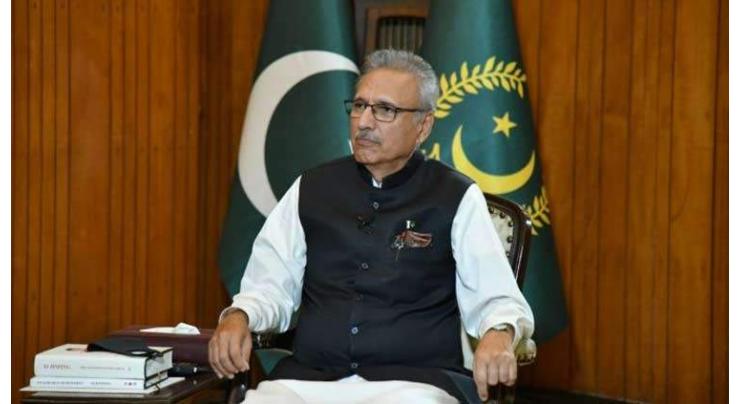 Lasting solution to J&K dispute possible only in accordance with UNSC resolutions, wishes of Kashmiri people: President Dr Arif Alvi