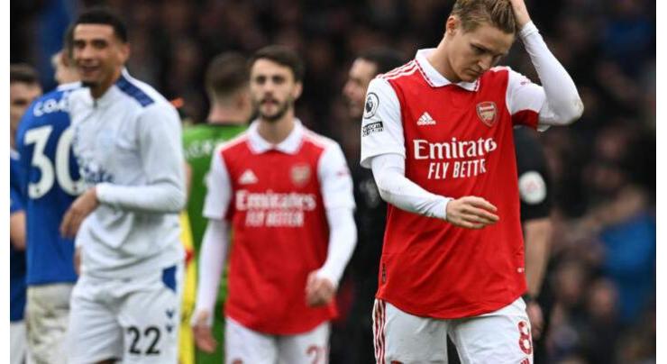 Arsenal lacked composure in shock Everton defeat: Arteta
